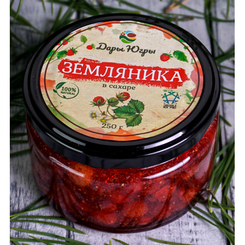 Земляника в сахаре
