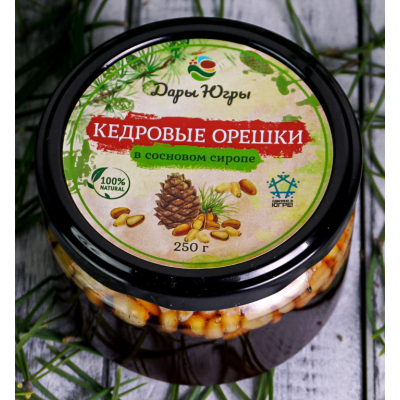 Кедровые орешки в сосновом меду