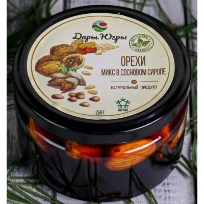 Ореховый микс в сосновом сиропе