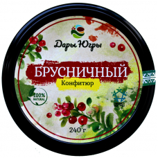 Брусничный конфитюр