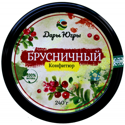 Брусничный конфитюр