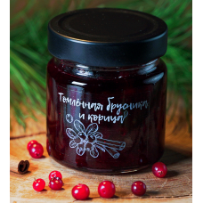 Джем - томленная брусника и корица