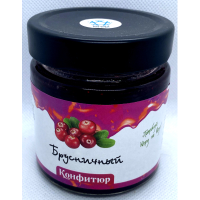 Конфитюр из лесной брусники
