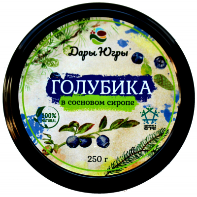 Голубика в сосновом сиропе