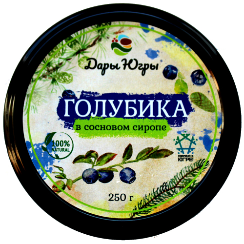 Голубика в сосновом сиропе