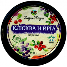 Варенье клюква и ирга