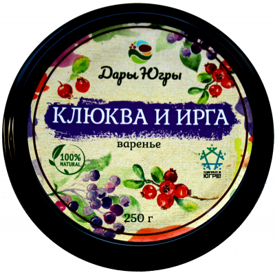 Варенье из клюквы и ирги